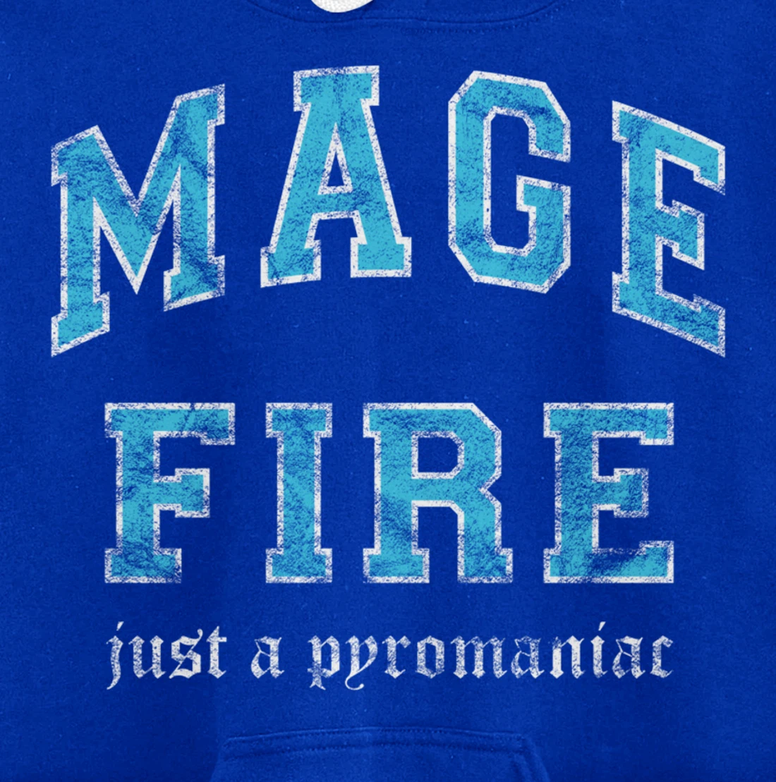 Fire Mage MMO Gamer Pullover Hoodie