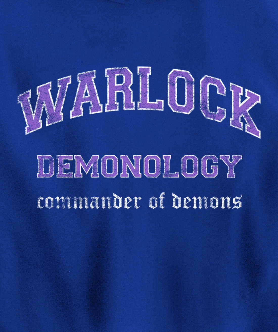 Demonology Warlock MMO Gamer Pullover Hoodie