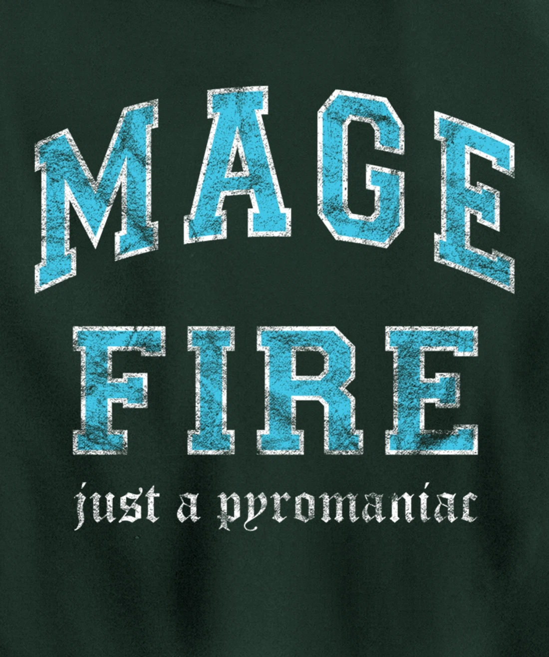 Fire Mage MMO Gamer Pullover Hoodie