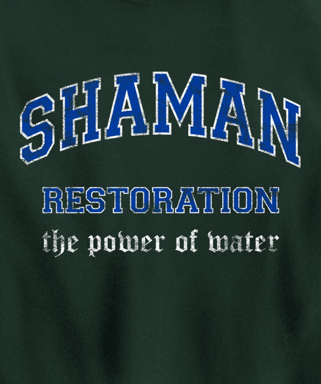 Restoration Shaman MMO Gamer Pullover Hoodie