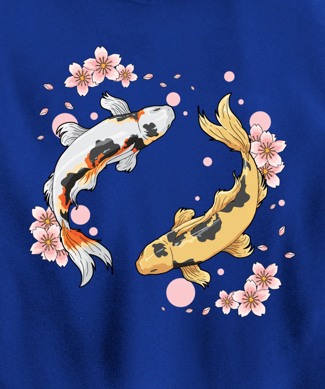 Japanese Koi Fish Carp Pond Japan Tattoo Gift for Koi Lovers Pullover Hoodie