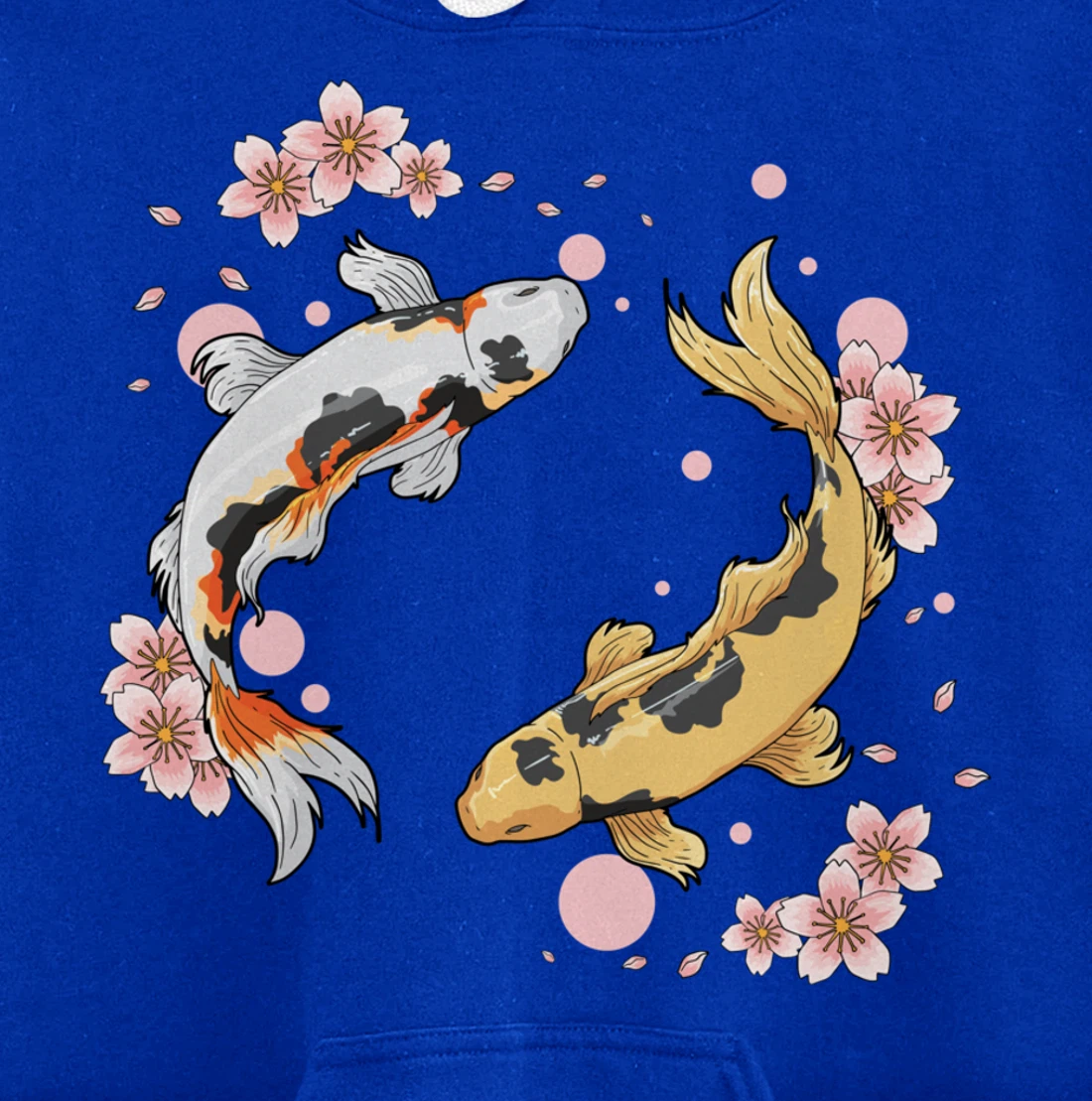 Japanese Koi Fish Carp Pond Japan Tattoo Gift for Koi Lovers Pullover Hoodie
