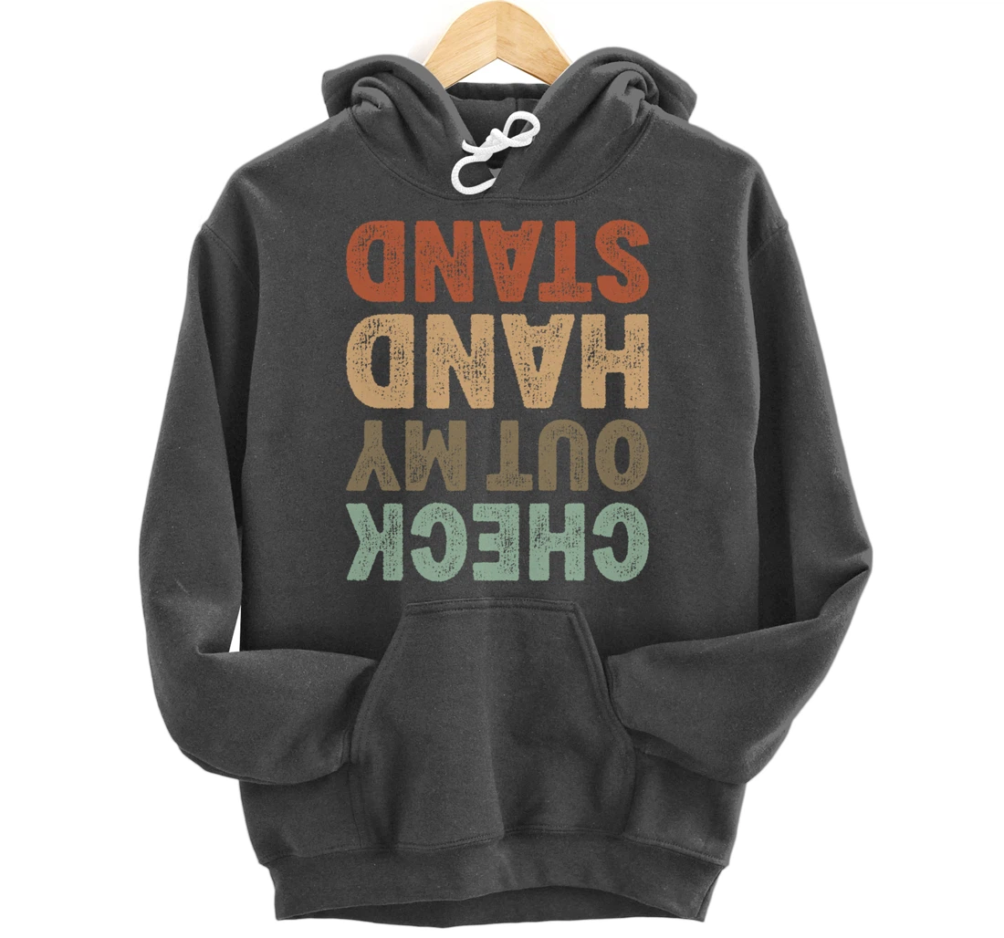 Check Out My Handstand I Funny Gymnastics Breakdance Pullover Hoodie
