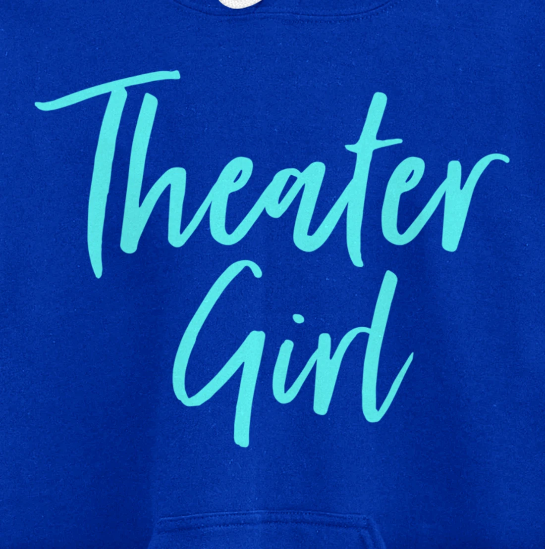 Cute Theatre Gift for Women Broadway Lovers Theater Girl Pullover Hoodie