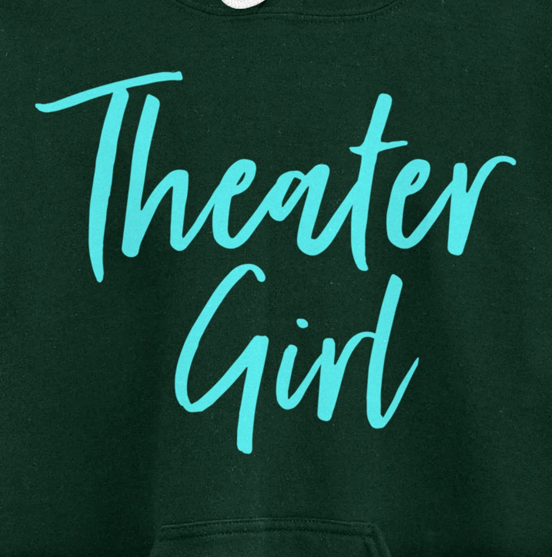 Cute Theatre Gift for Women Broadway Lovers Theater Girl Pullover Hoodie