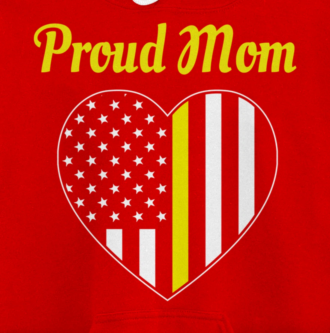 Dispatcher Mom Proud Mom Dispatch Heart Pullover Hoodie