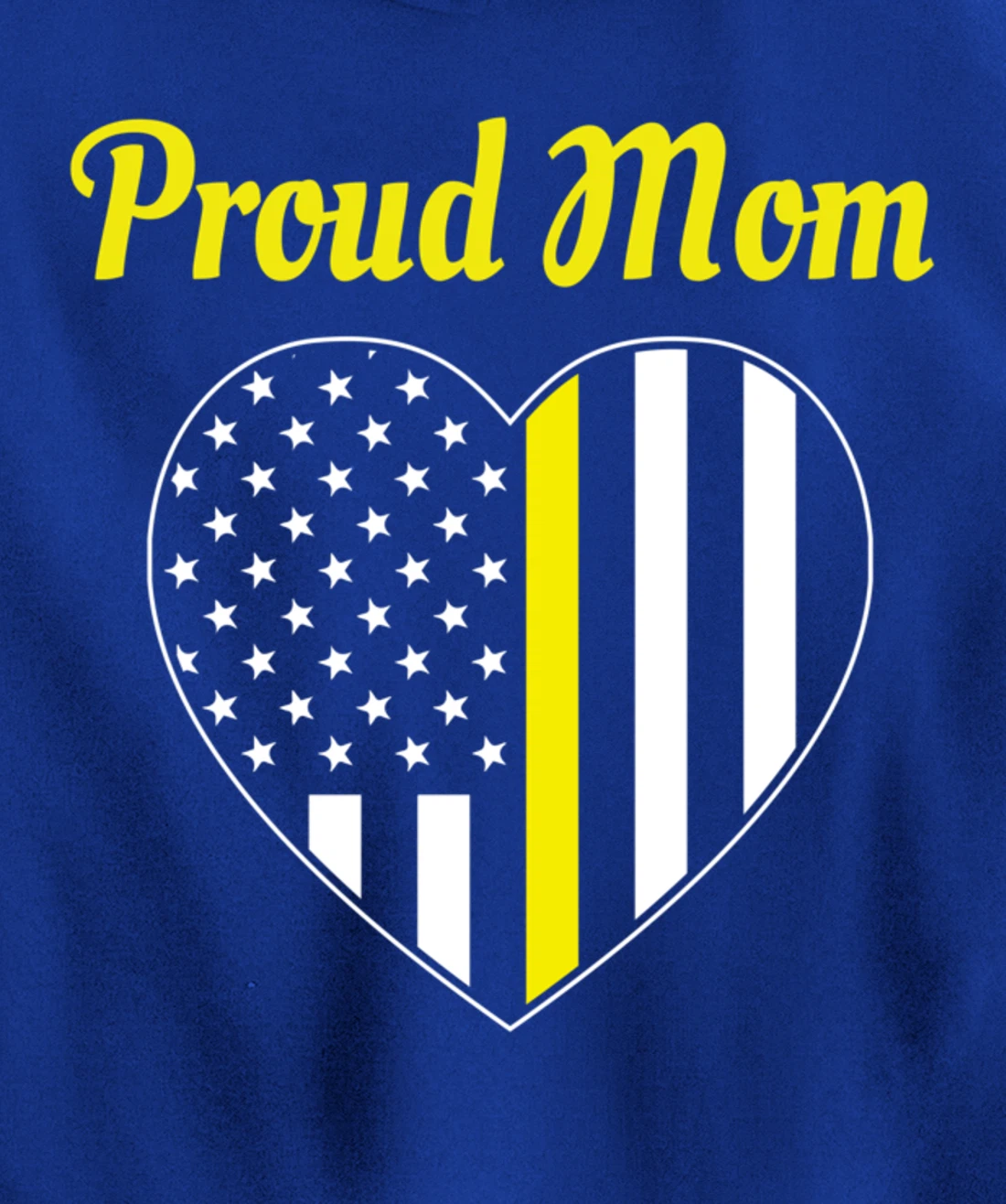 Dispatcher Mom Proud Mom Dispatch Heart Pullover Hoodie