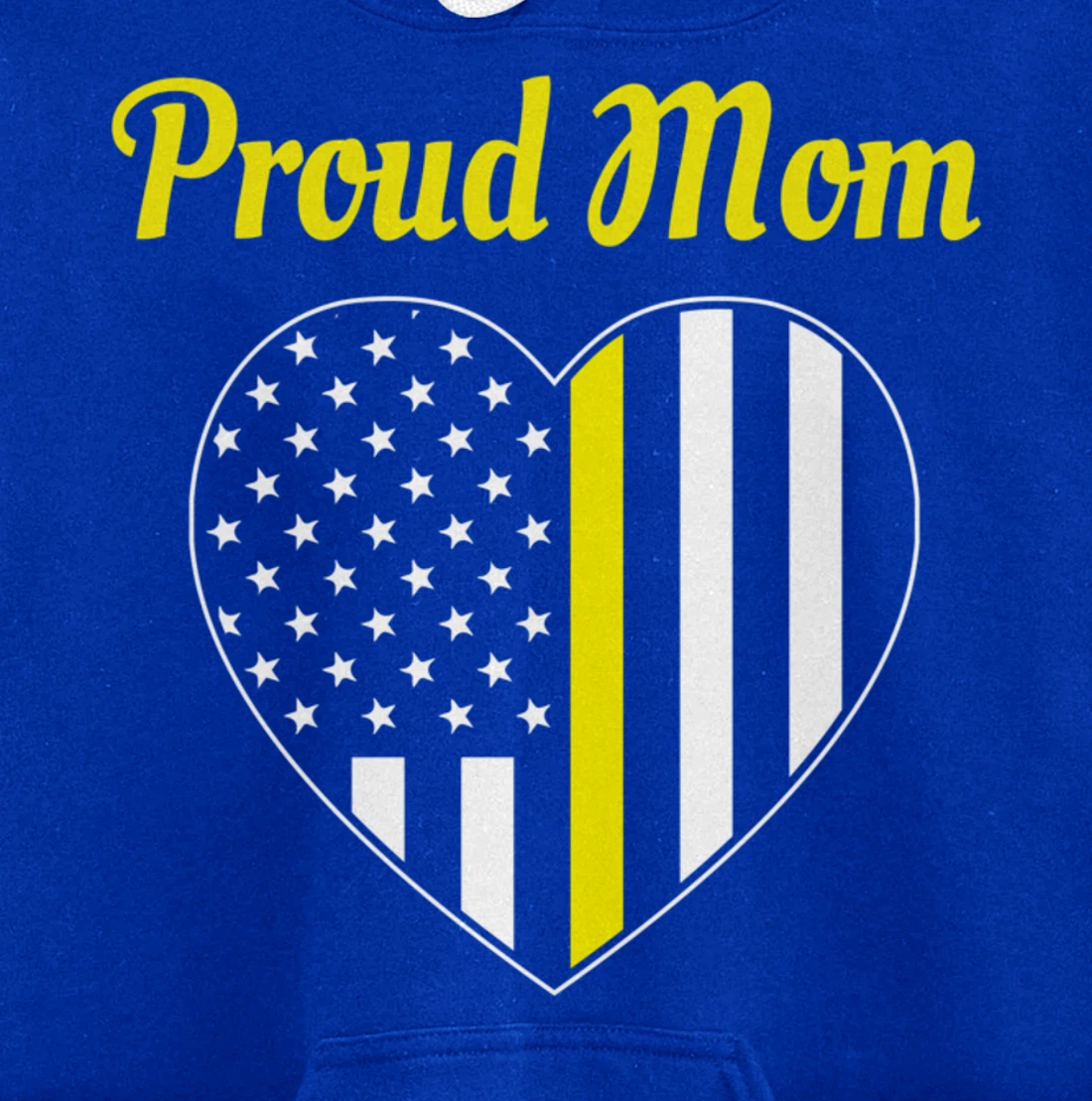 Dispatcher Mom Proud Mom Dispatch Heart Pullover Hoodie