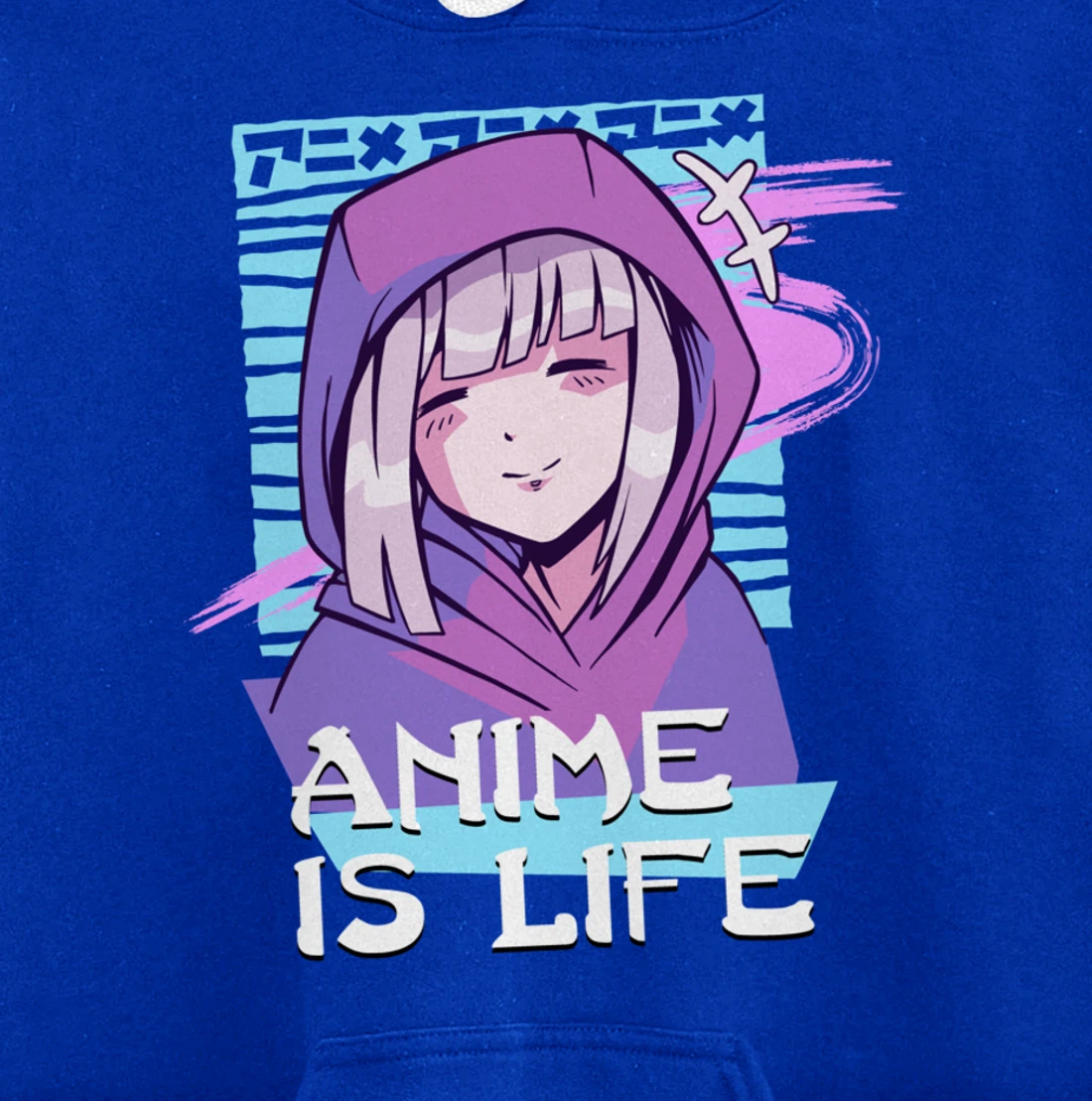 Anime is Life Anime Aesthetic Otaku gifts Pullover Hoodie