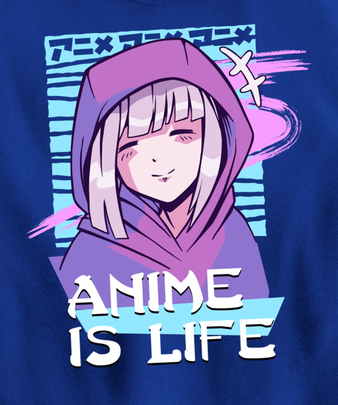 Anime is Life Anime Aesthetic Otaku gifts Pullover Hoodie