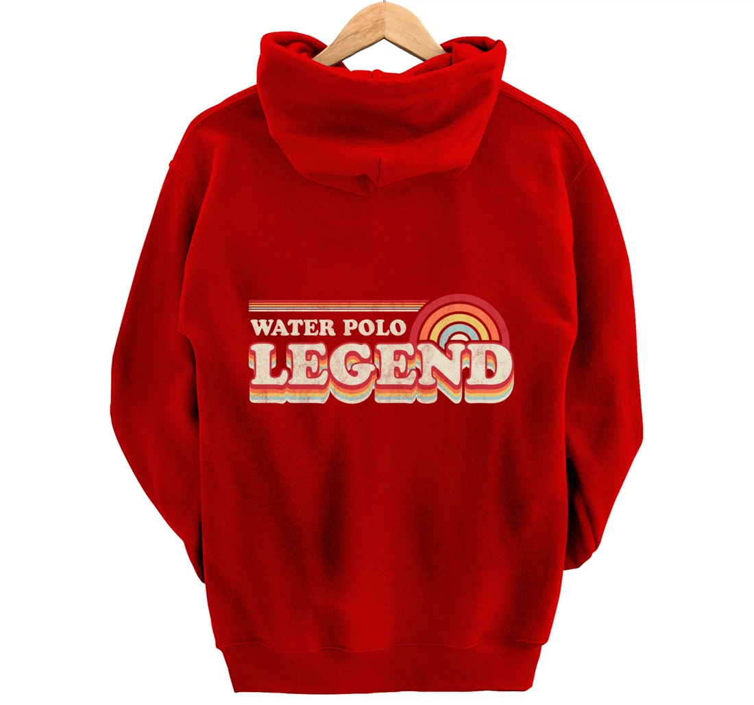 Water Polo Design, Funny Water Polo Legend Pullover Hoodie