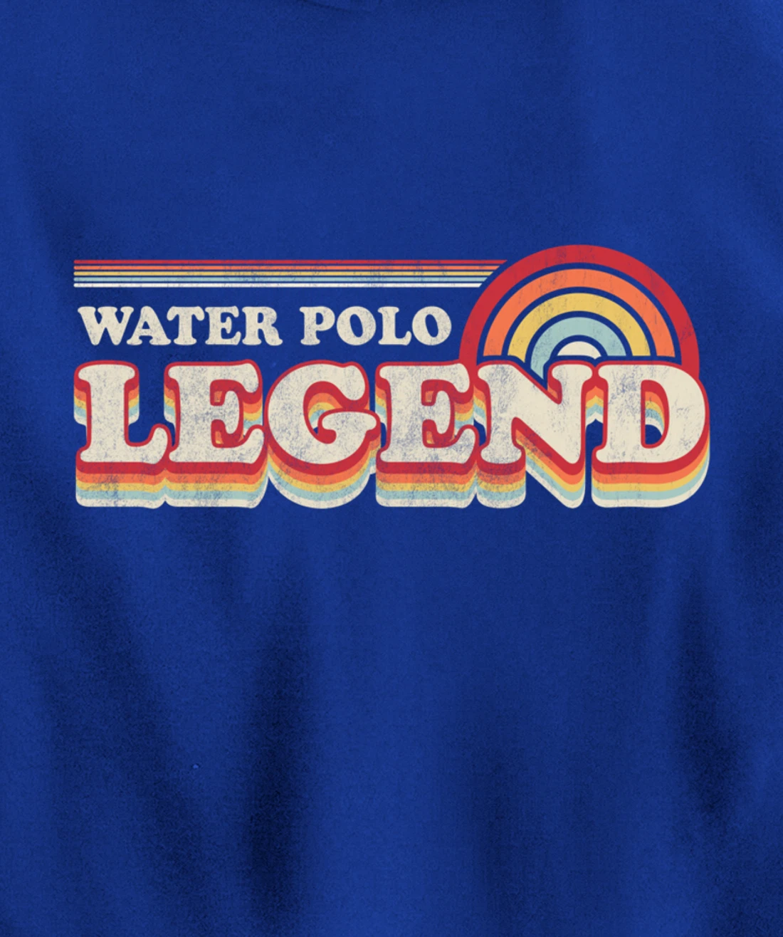 Water Polo Design, Funny Water Polo Legend Pullover Hoodie