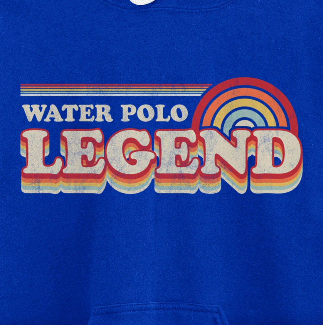 Water Polo Design, Funny Water Polo Legend Pullover Hoodie