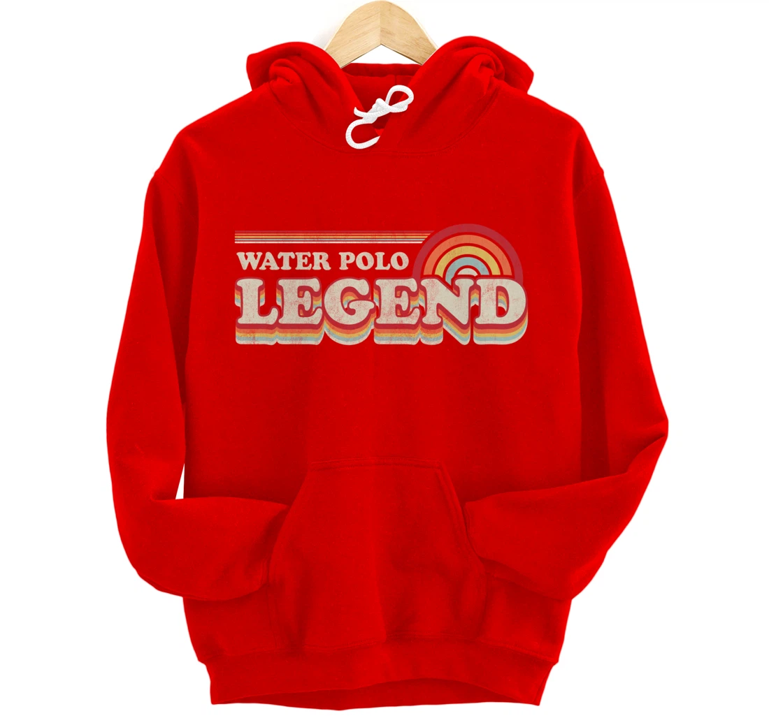 Water Polo Design, Funny Water Polo Legend Pullover Hoodie