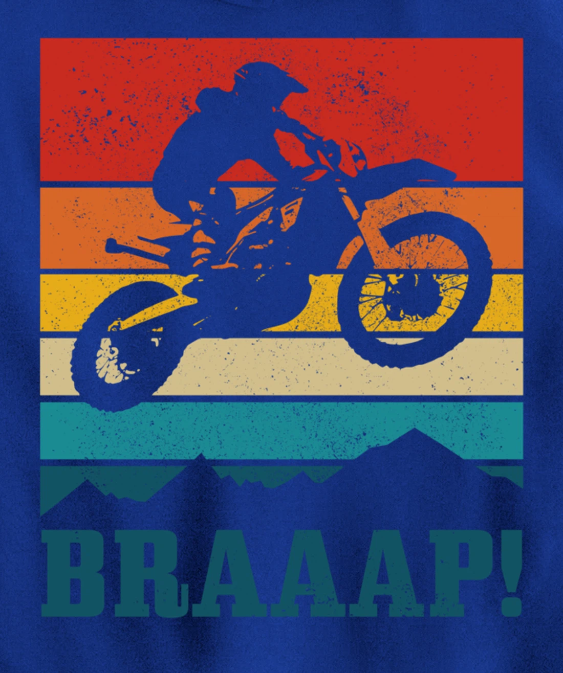 Braap Dirt Bike Motocross MX Motorcycle Enduro Biker Gift Pullover Hoodie