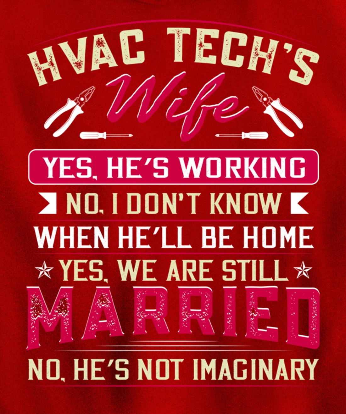 Funny HVAC Tech Wife HVAC Technicians Girlfriend Mom Gift Pullover Hoodie