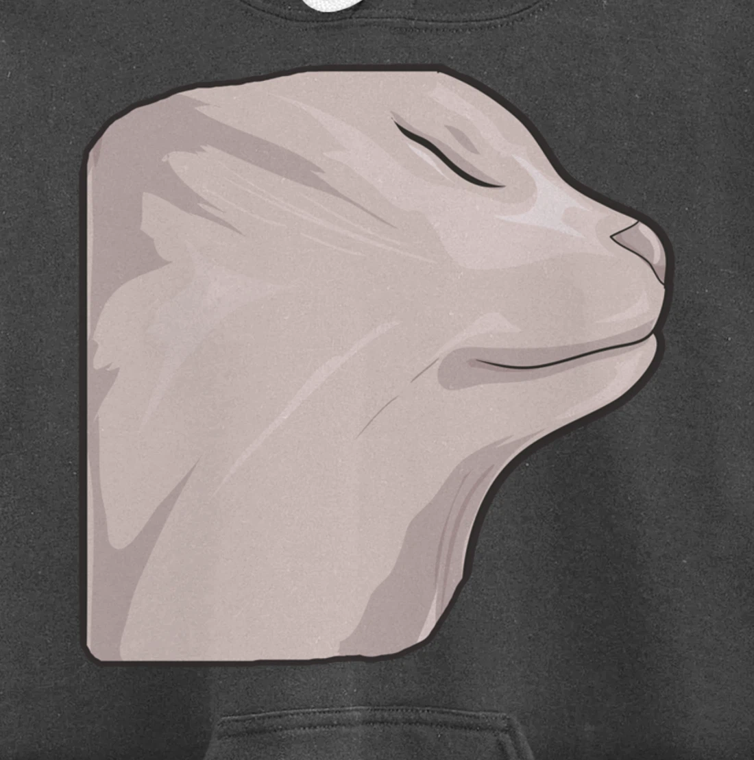 Vibing Cat Dank Meme Funny Cat Meme Pullover Hoodie