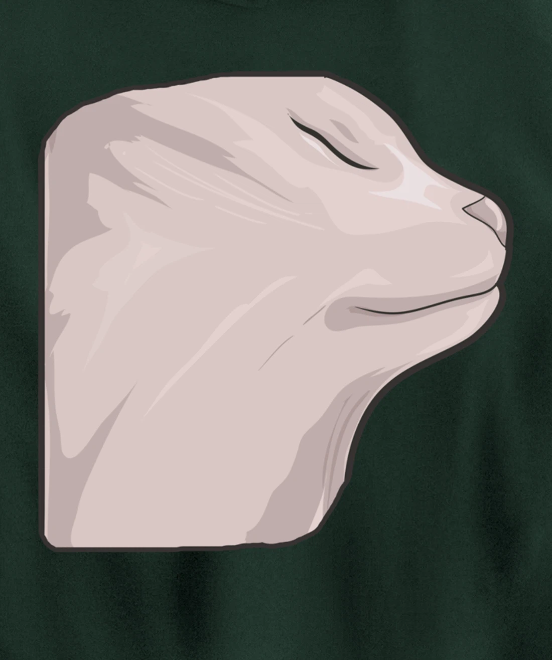 Vibing Cat Dank Meme Funny Cat Meme Pullover Hoodie