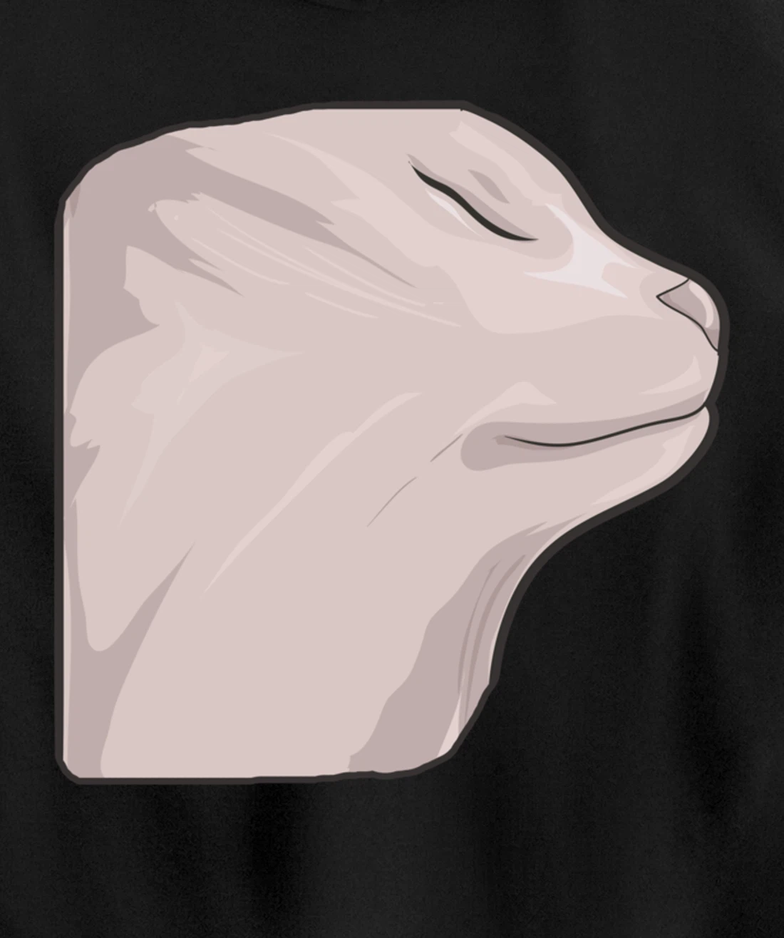 Vibing Cat Dank Meme Funny Cat Meme Pullover Hoodie