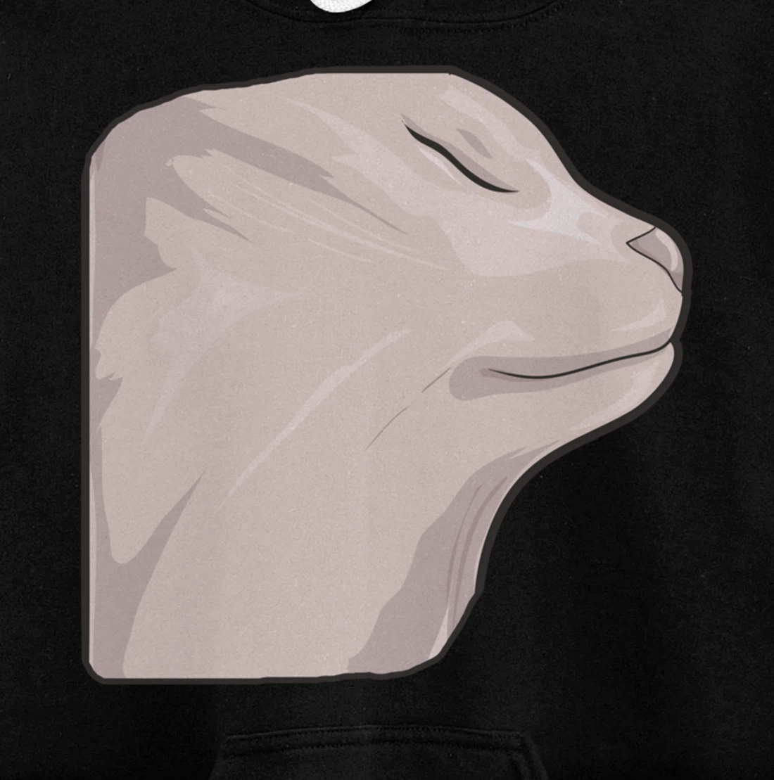 Vibing Cat Dank Meme Funny Cat Meme Pullover Hoodie