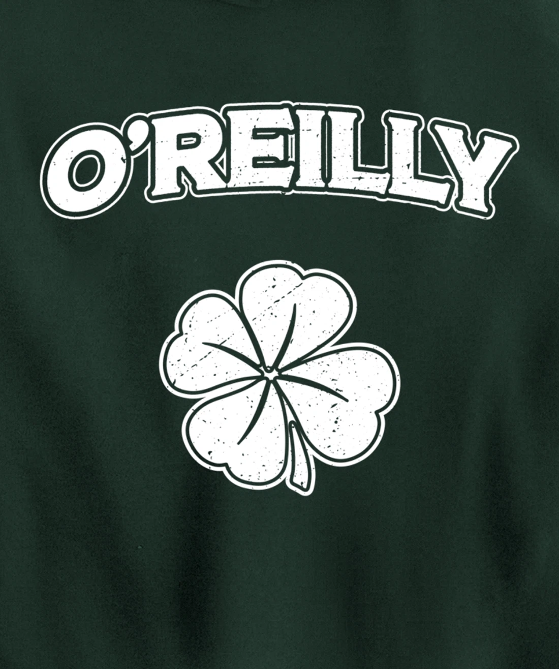 Irish Clover O'Reilly St Patrick's Day Pride Pullover Hoodie