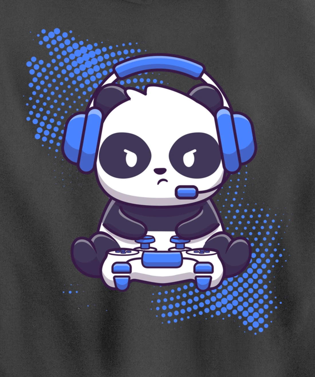 Gaming Panda Video Game Computer Videogame Gamer Pullover Hoodie