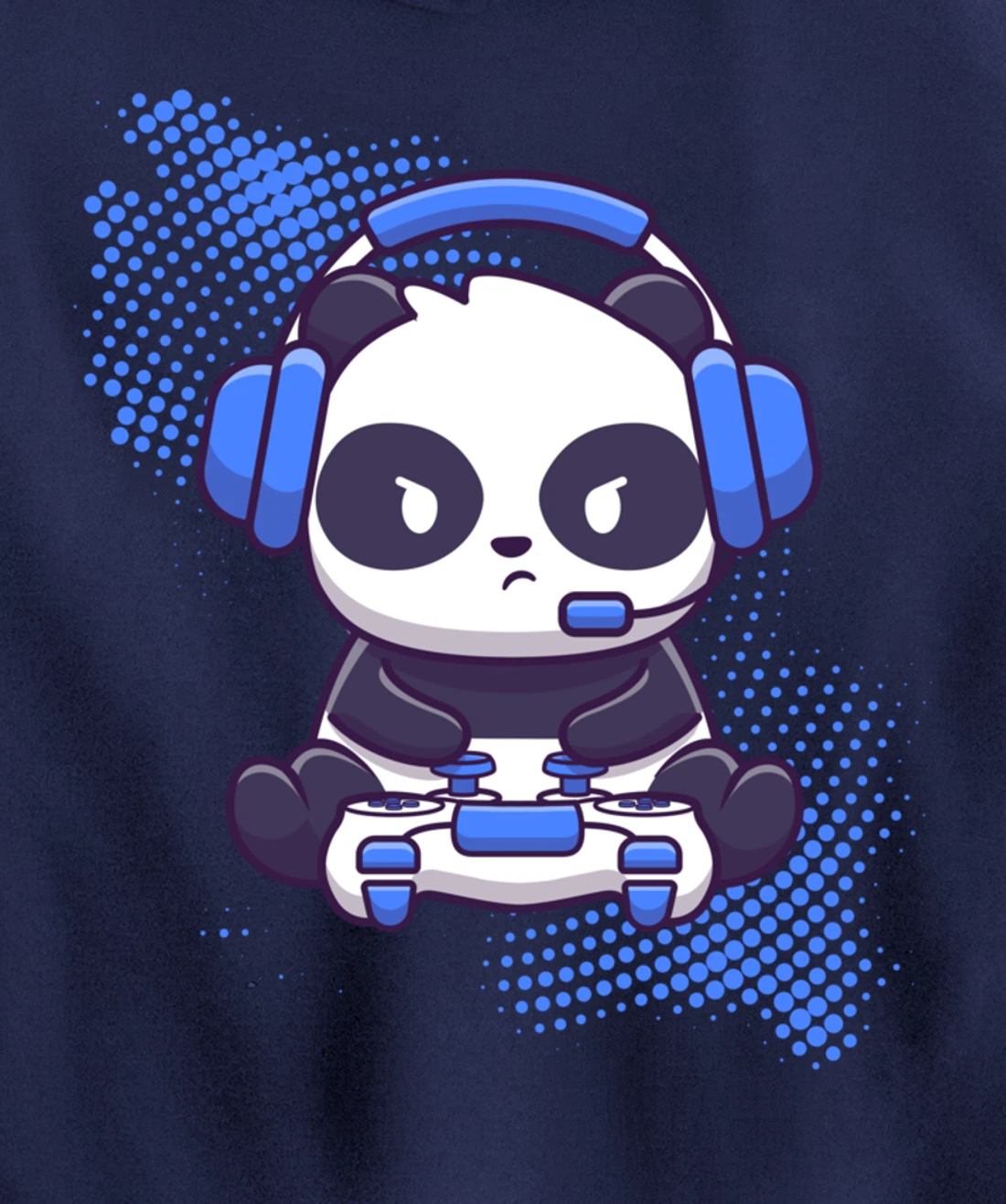 Gaming Panda Video Game Computer Videogame Gamer Pullover Hoodie