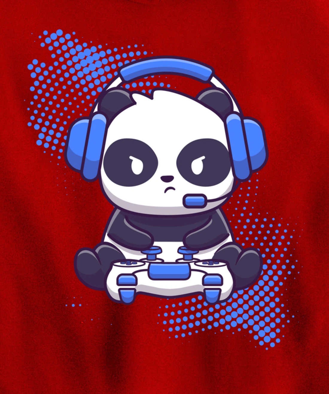 Gaming Panda Video Game Computer Videogame Gamer Pullover Hoodie