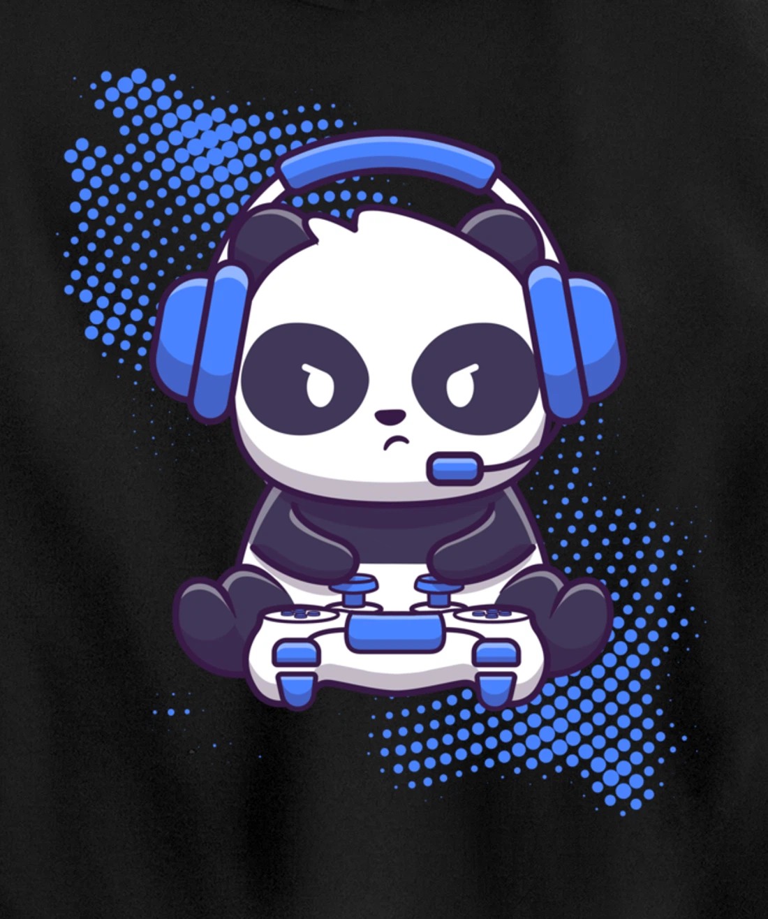 Gaming Panda Video Game Computer Videogame Gamer Pullover Hoodie