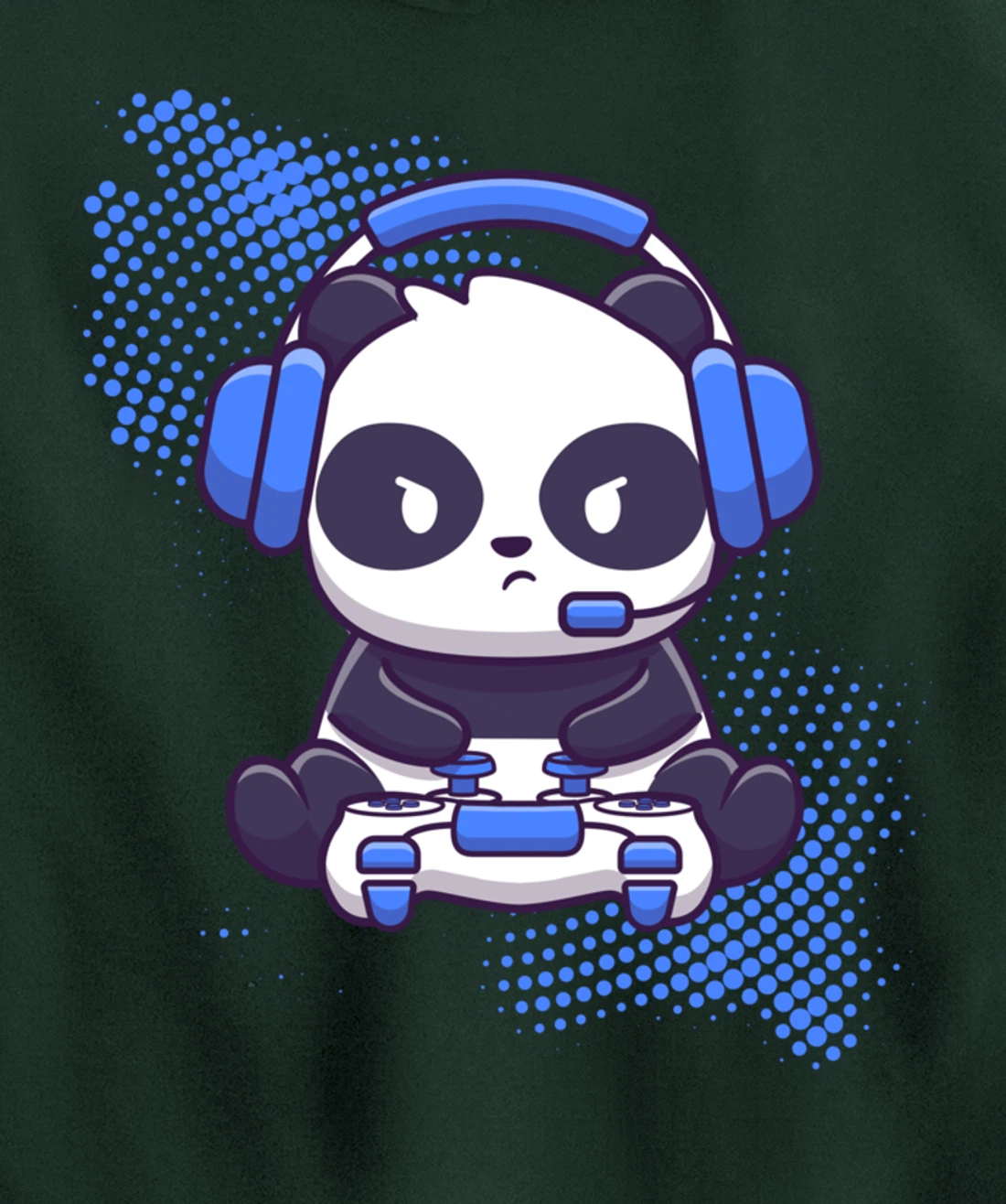 Gaming Panda Video Game Computer Videogame Gamer Pullover Hoodie