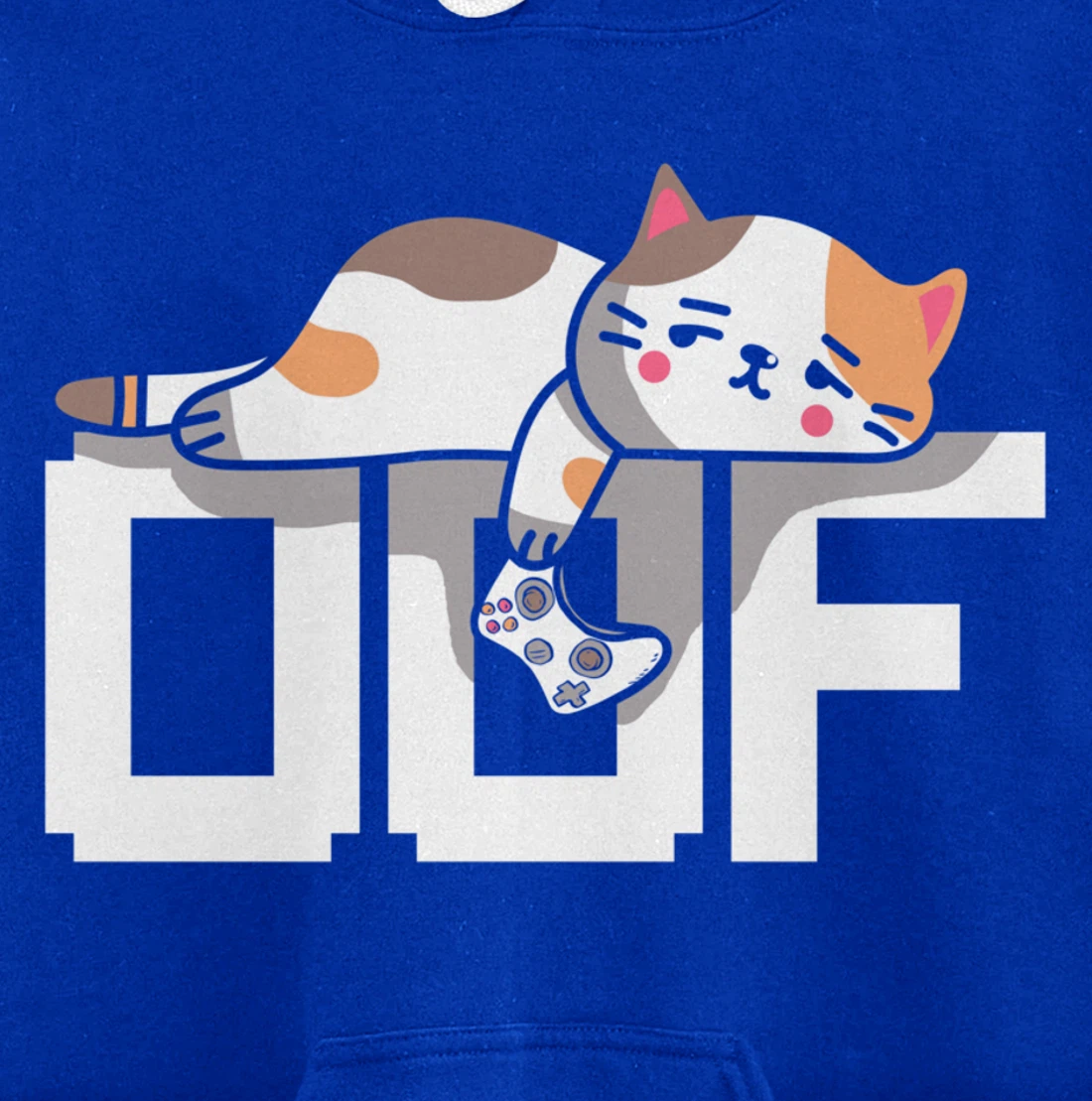 Oof Gamer Meme - Noob Internet Culture Gamer Cat Pullover Hoodie