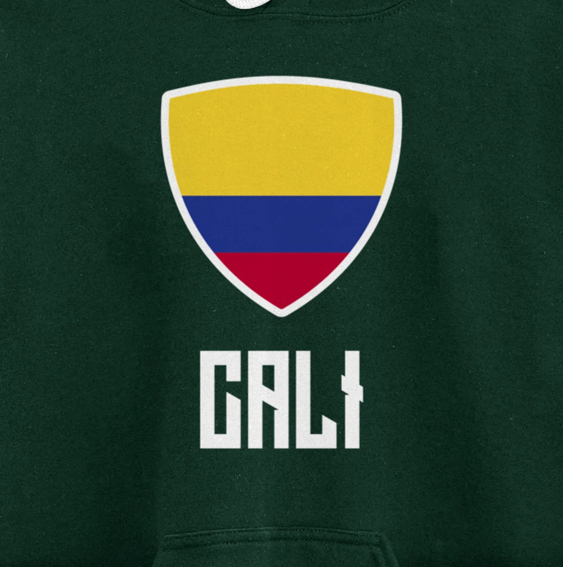 Cali Colombian Flag Roots Heritage Colombia Pullover Hoodie