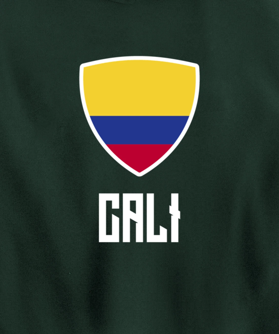 Cali Colombian Flag Roots Heritage Colombia Pullover Hoodie