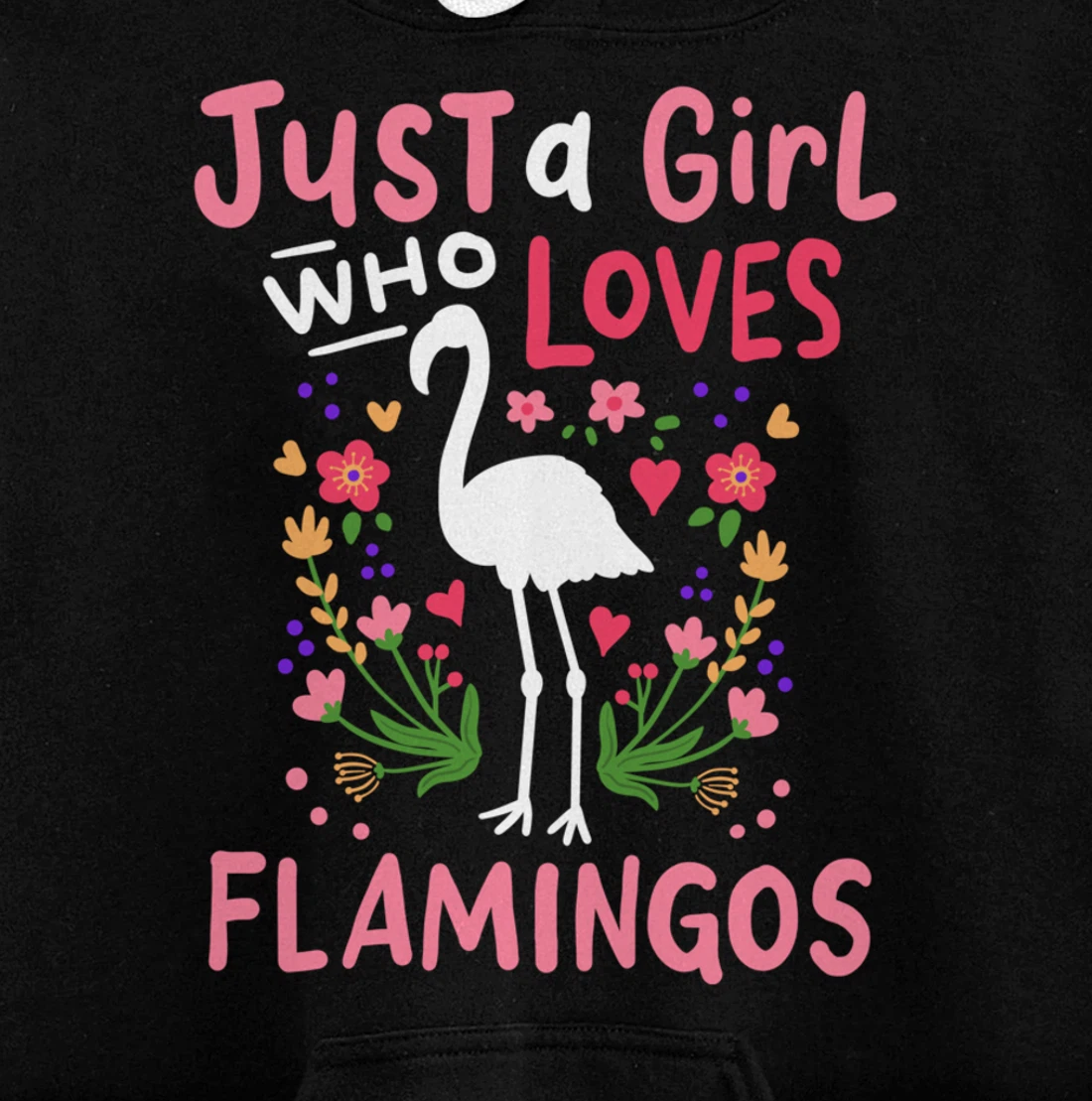 Flamingo Pullover Hoodie