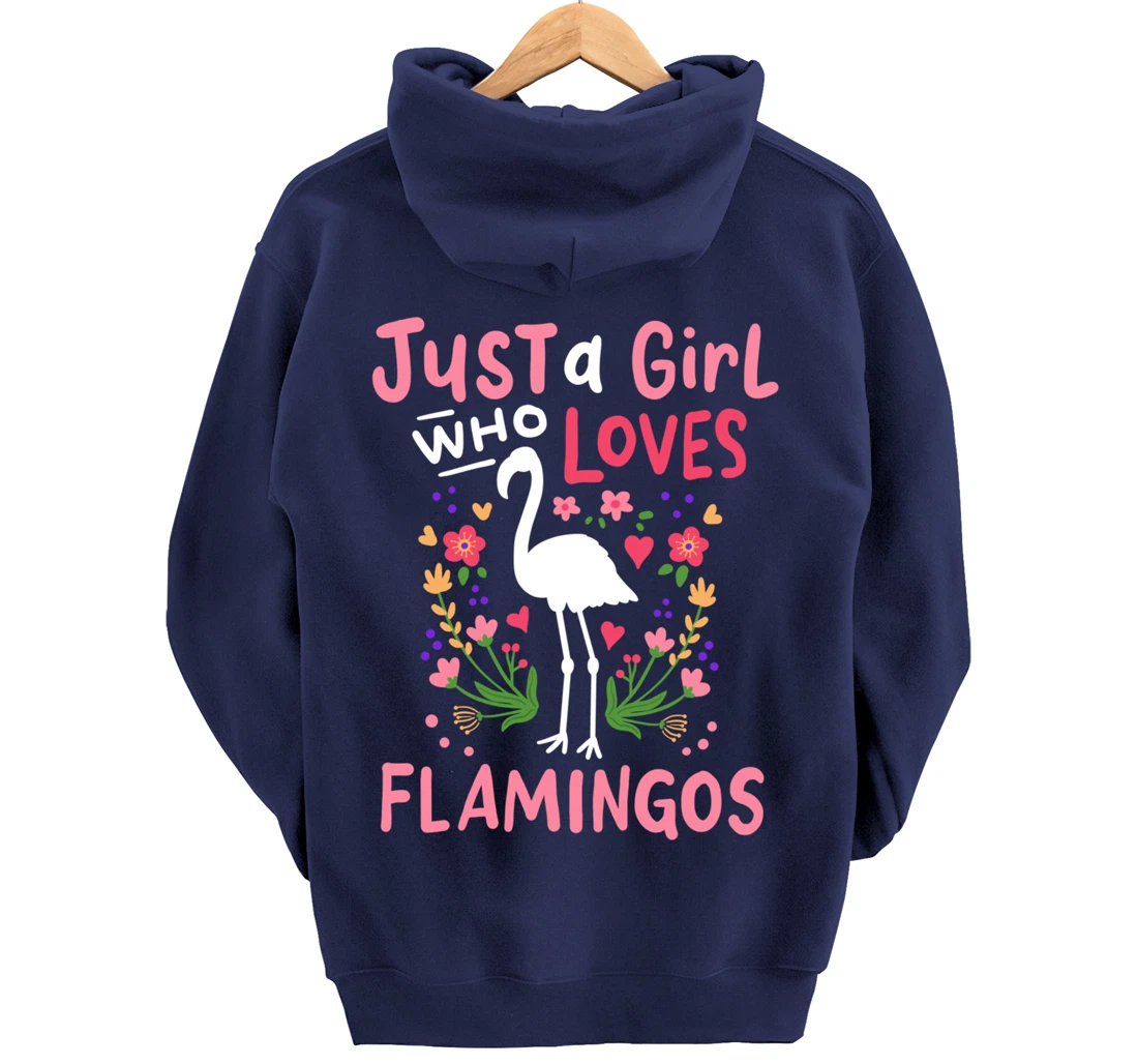 Flamingo Pullover Hoodie