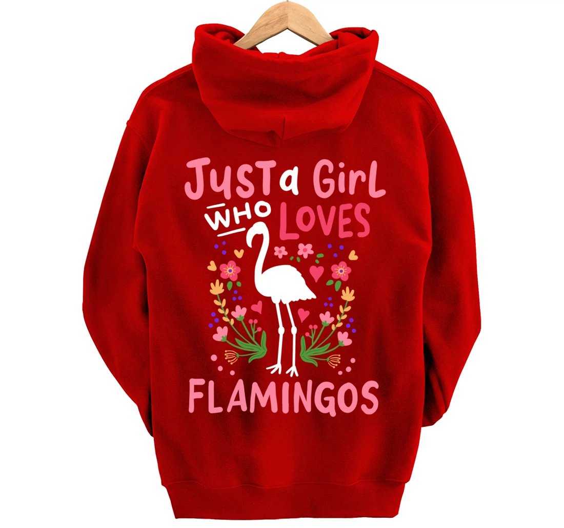 Flamingo Pullover Hoodie
