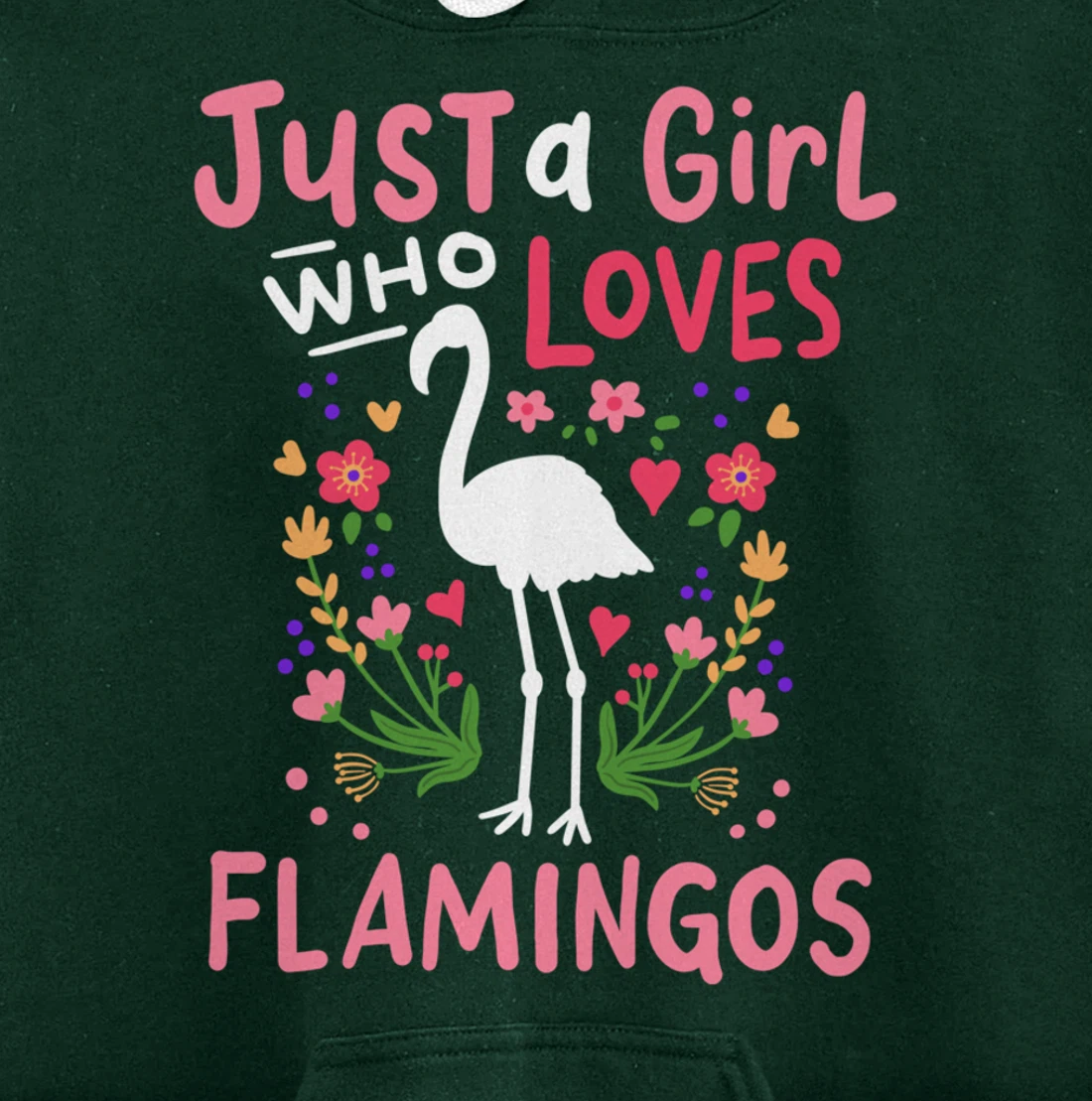 Flamingo Pullover Hoodie