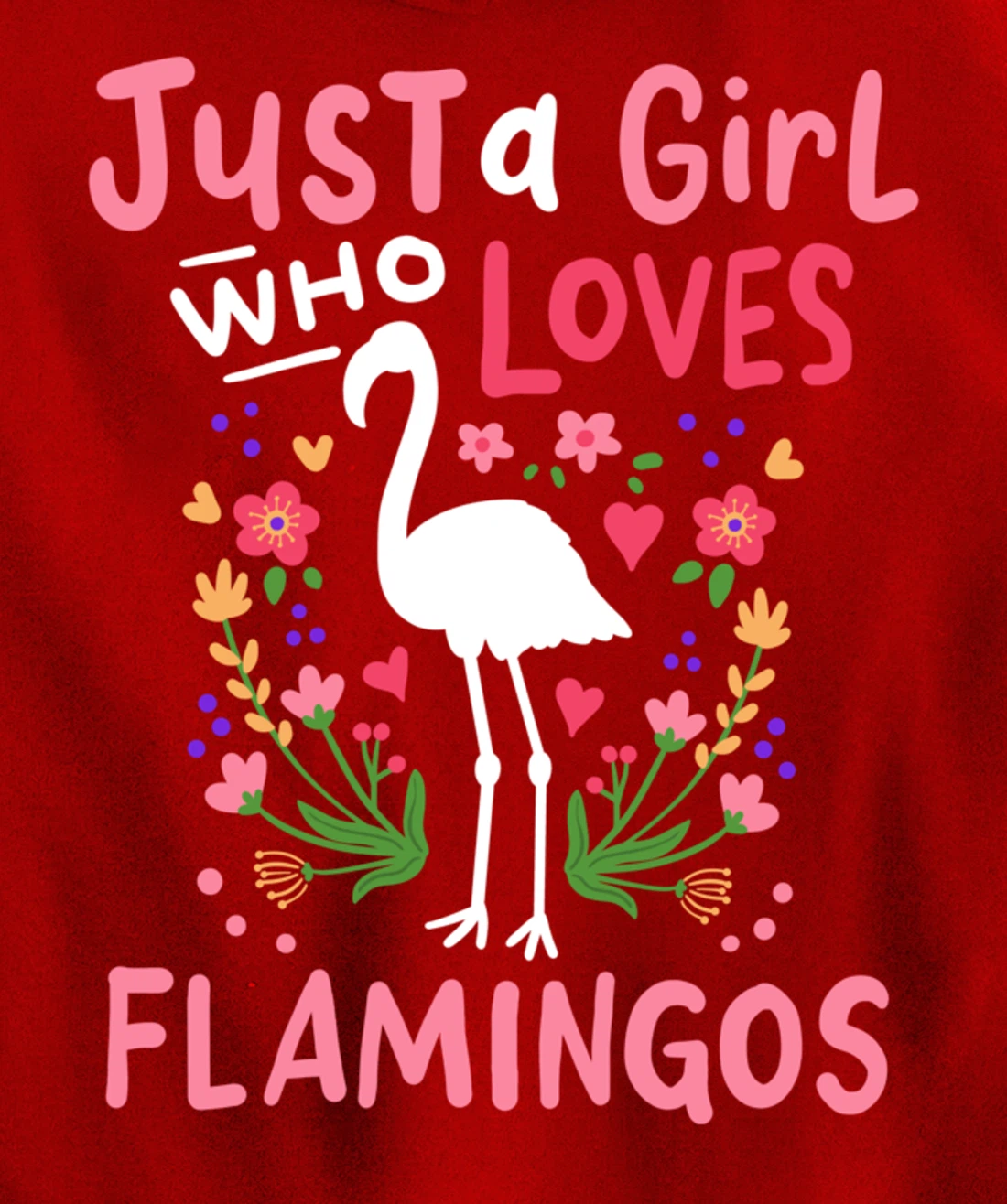 Flamingo Pullover Hoodie
