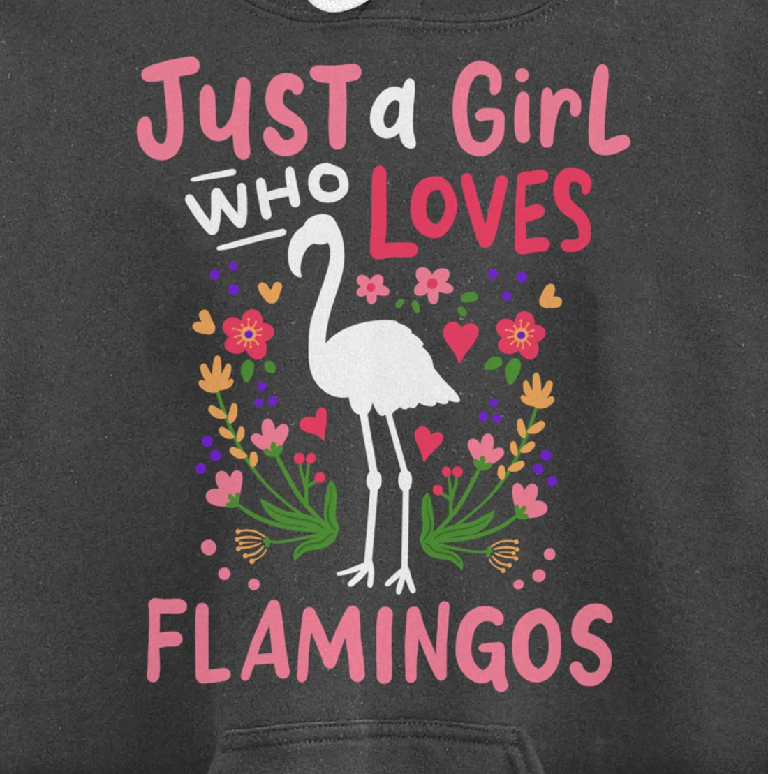 Flamingo Pullover Hoodie