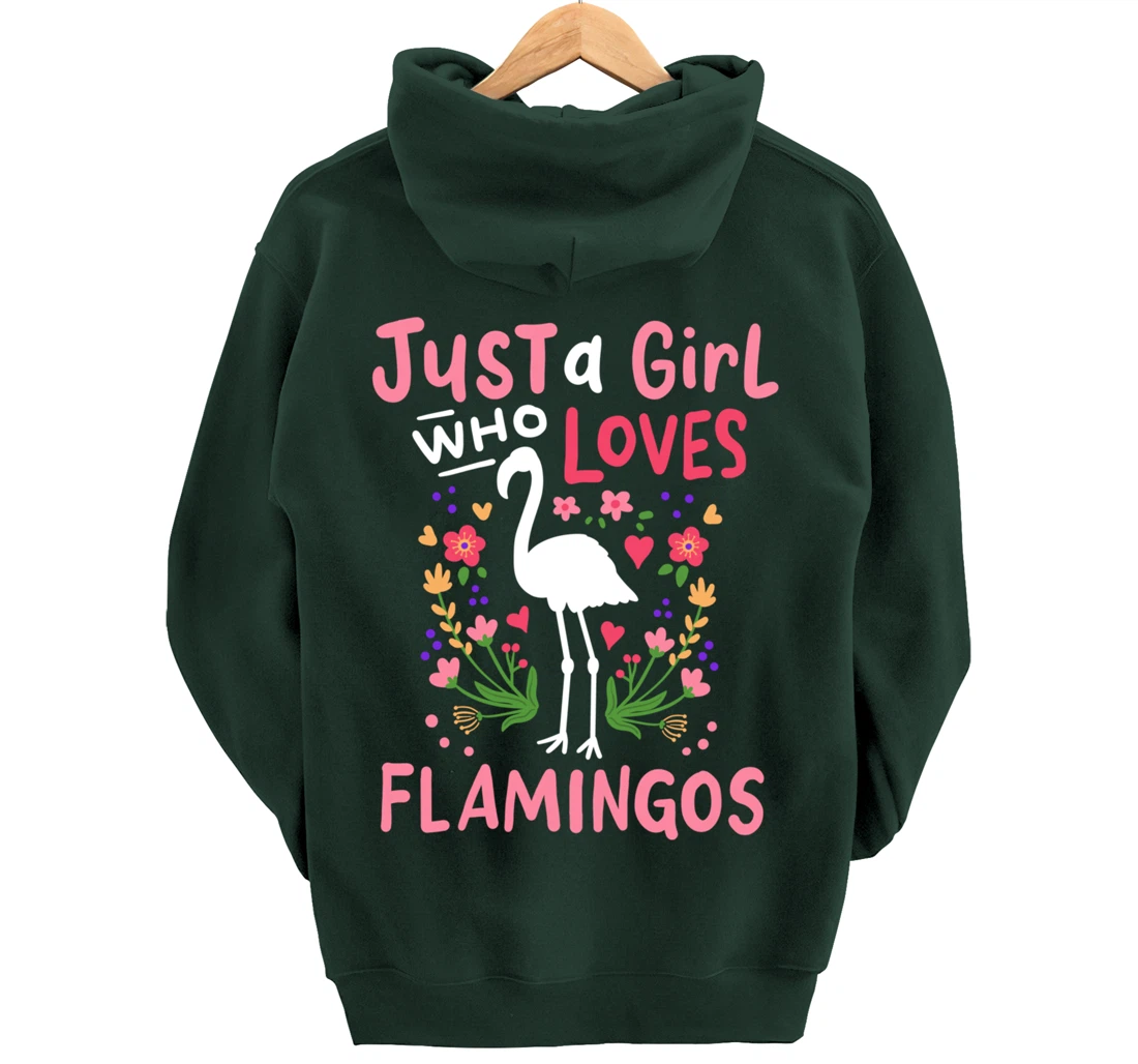 Flamingo Pullover Hoodie