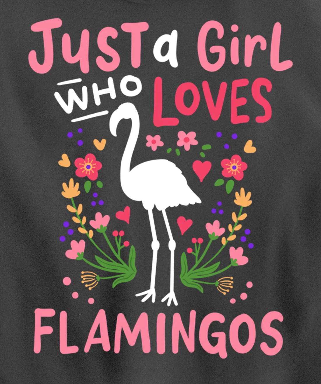 Flamingo Pullover Hoodie