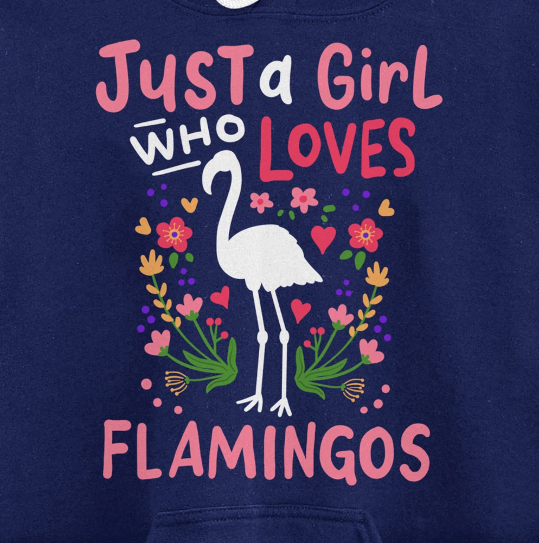 Flamingo Pullover Hoodie