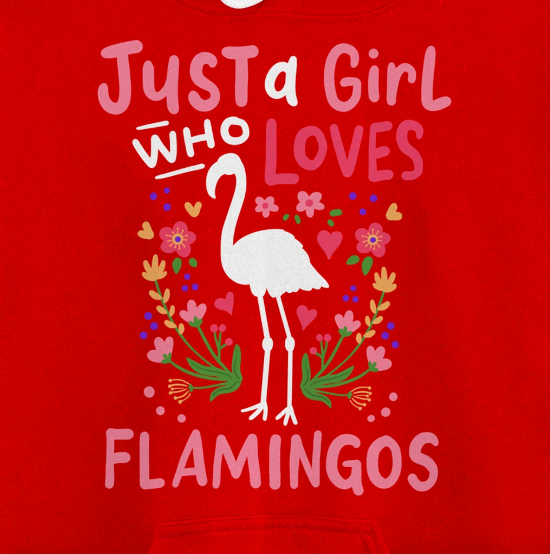 Flamingo Pullover Hoodie