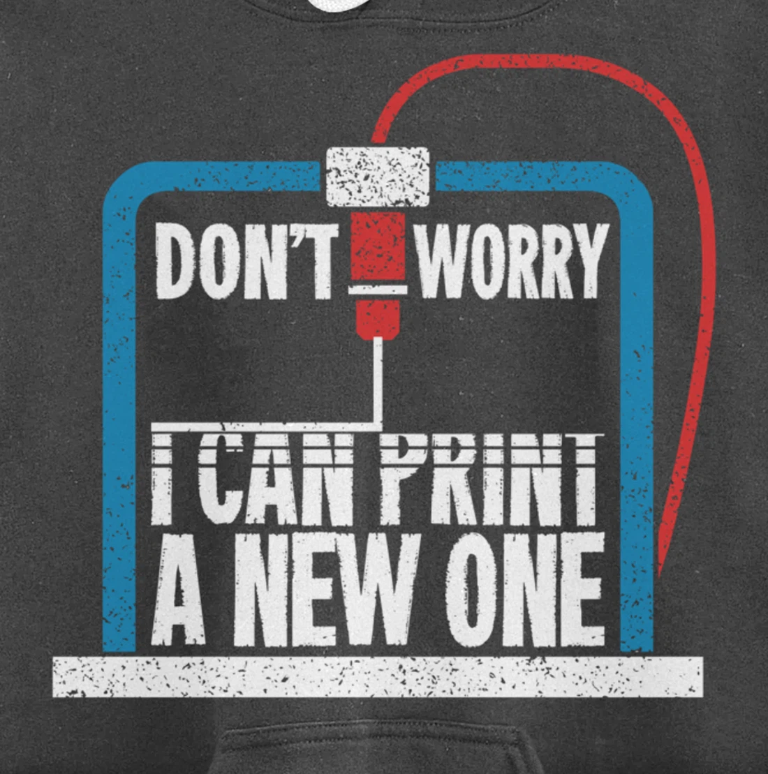 3D Printer Engineering Gift For A Print Engineer Pullover Hoodie