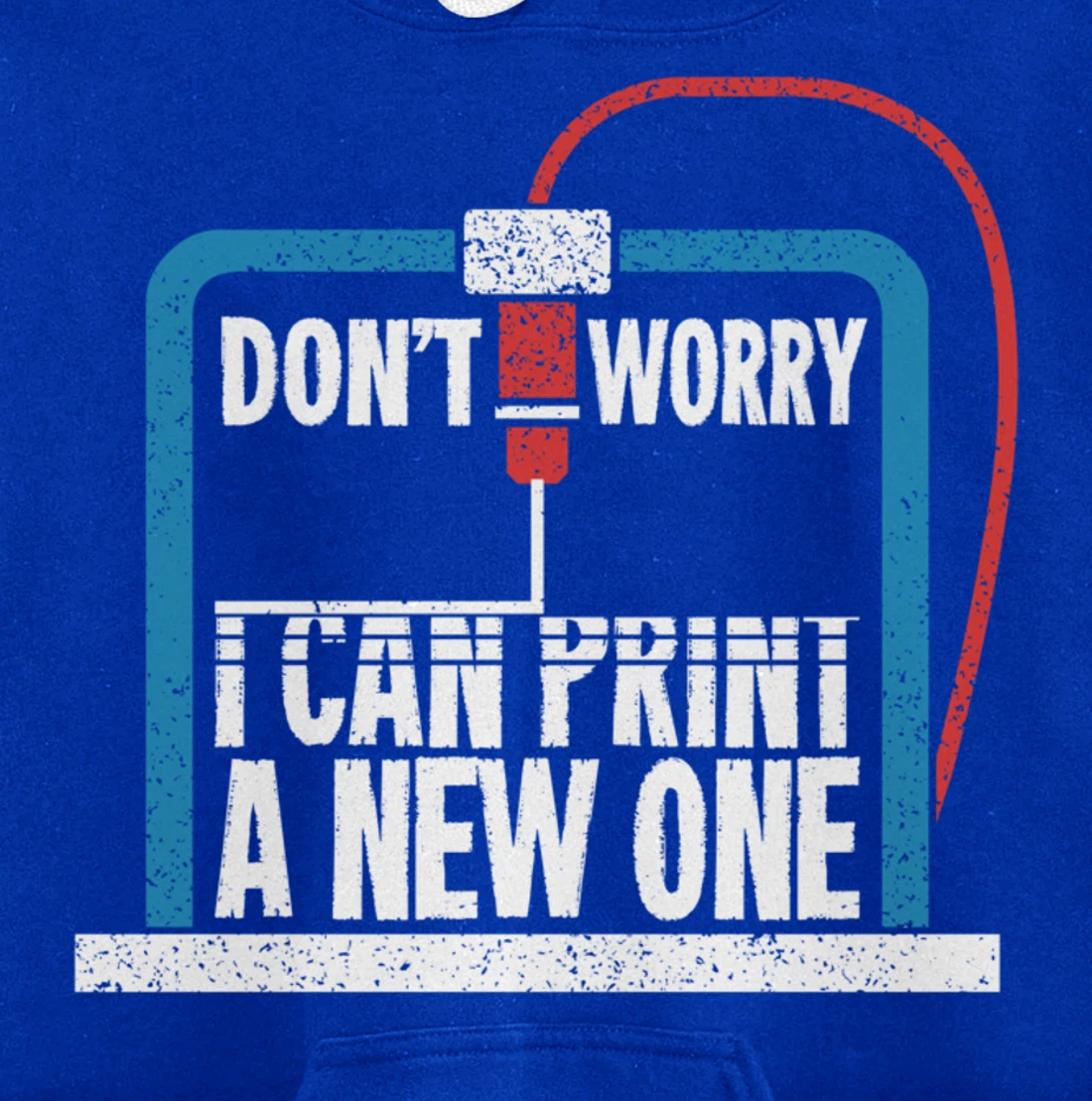 3D Printer Engineering Gift For A Print Engineer Pullover Hoodie