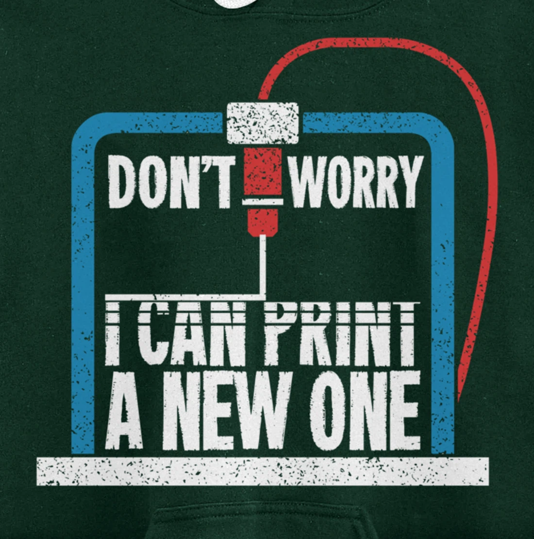 3D Printer Engineering Gift For A Print Engineer Pullover Hoodie