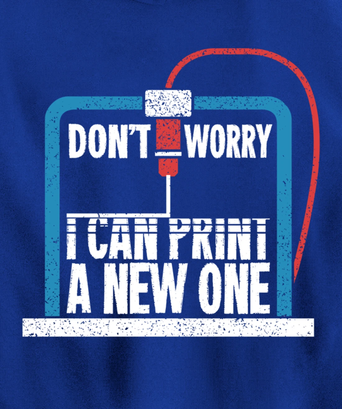 3D Printer Engineering Gift For A Print Engineer Pullover Hoodie