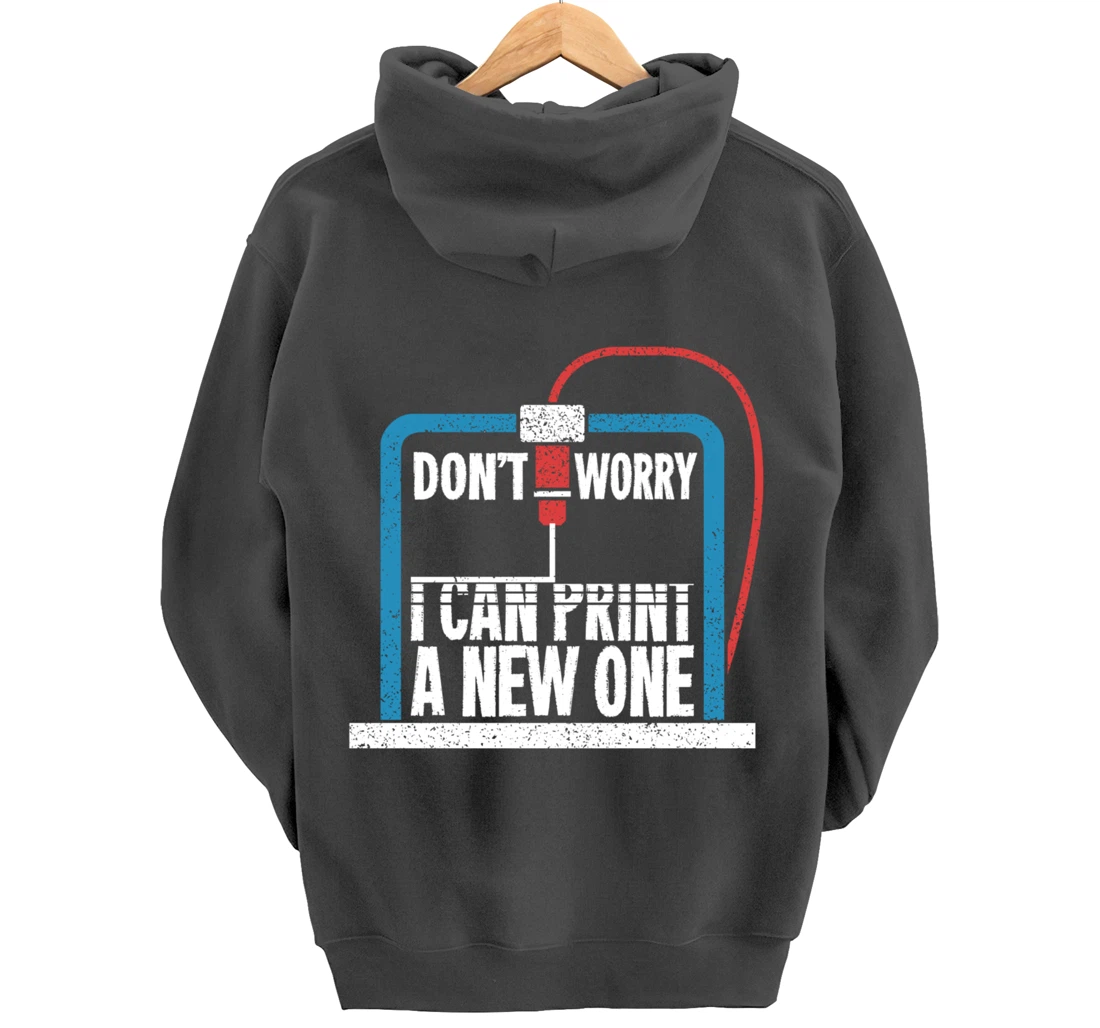 3D Printer Engineering Gift For A Print Engineer Pullover Hoodie