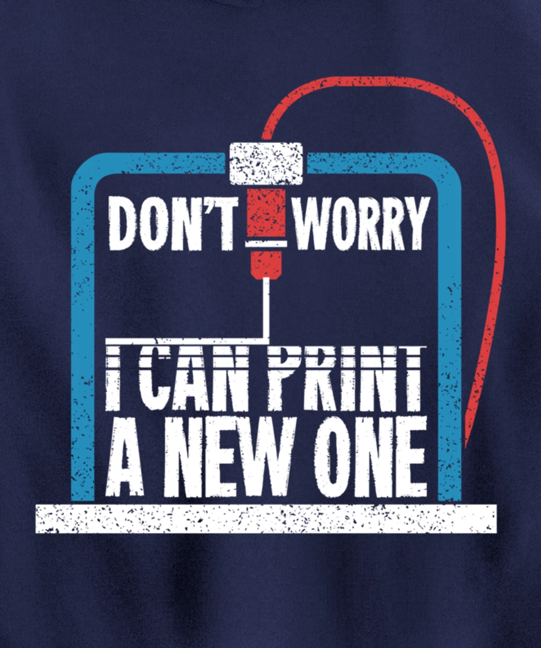 3D Printer Engineering Gift For A Print Engineer Pullover Hoodie