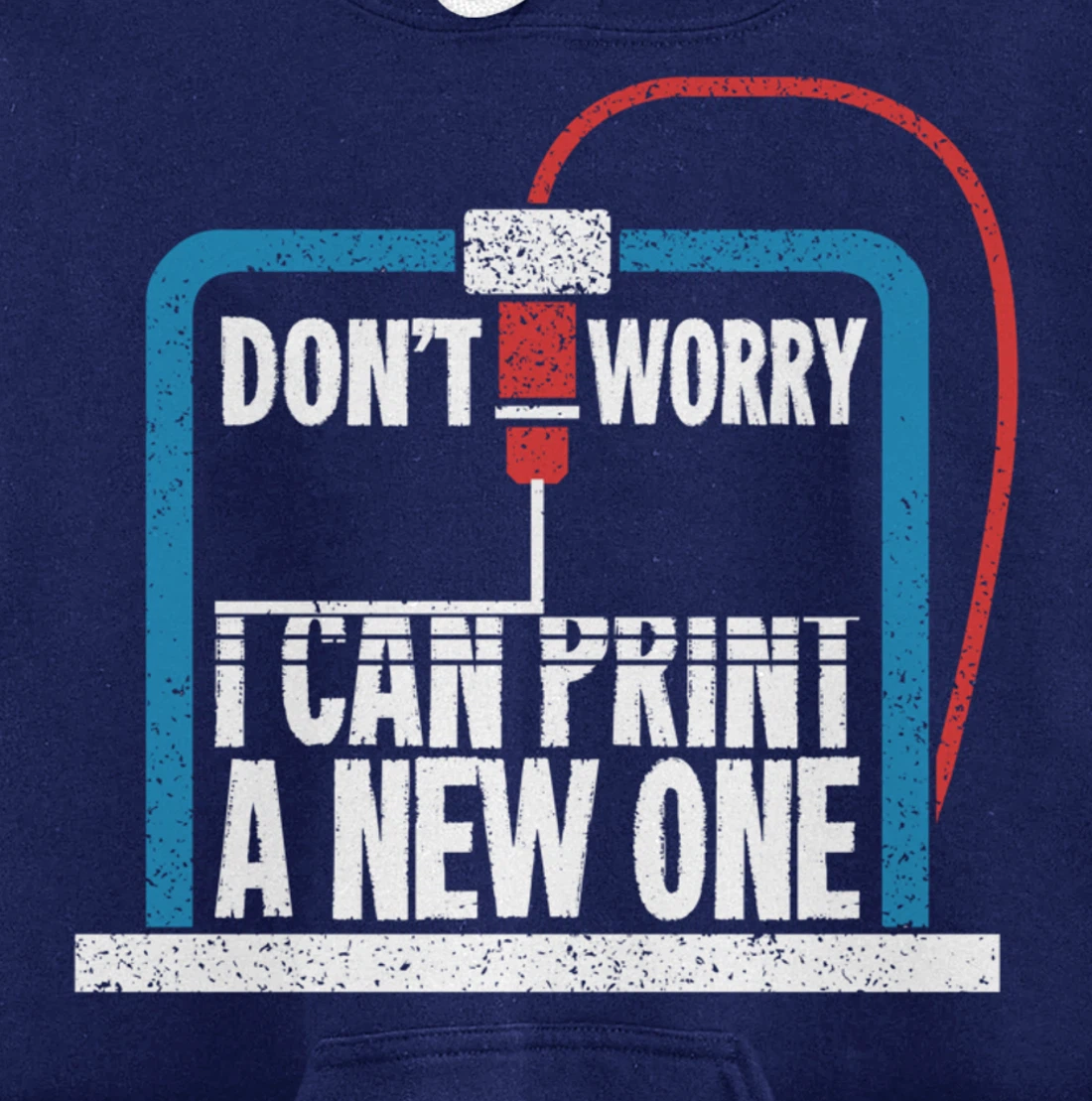 3D Printer Engineering Gift For A Print Engineer Pullover Hoodie